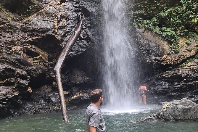 Avocat Waterfall Tour & Beach Stop Adventure - Avocat Waterfall Hike: Scenic Drive, River Crossings, Plunge Pool