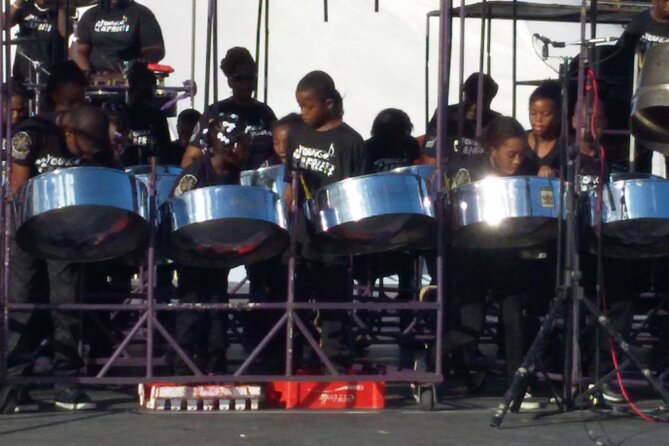 Personalized Cultural Crawl in Port of Spain - Stop 1: Massy All Stars Pan Yard, a Panorama champion working session