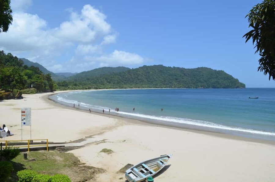 Port of Spain: Coastal Tour of Trinidad - Maracas Bay: Soft Sand, Real Swim Time, and a Snack Stop