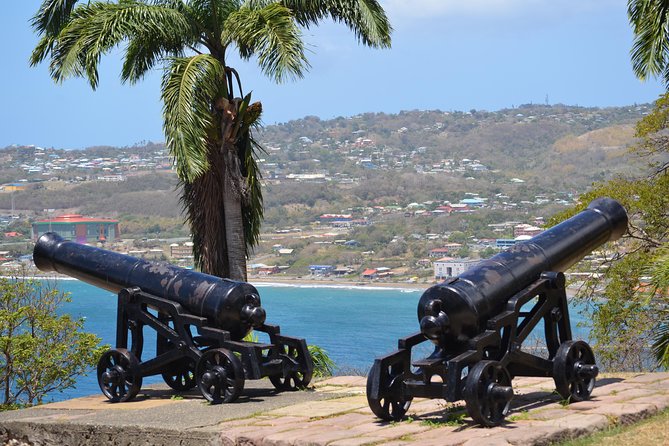 Tobago Island Tour - Northside Road photo stops: villages, manor, and bay viewpoints