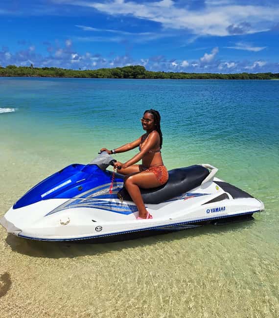 Tobago: Jet Ski Rental for 2 People - Jet Ski Thrill Off Pigeon Point or Buccoo